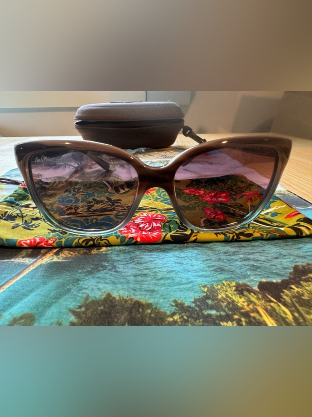 NWOT Maui Jim Starfish Maui Rose Sunglasses 56-15-140 - Picture 4 of 13